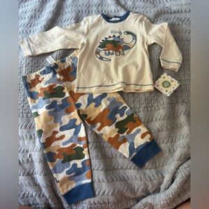 NWT! Dinosaur camo set